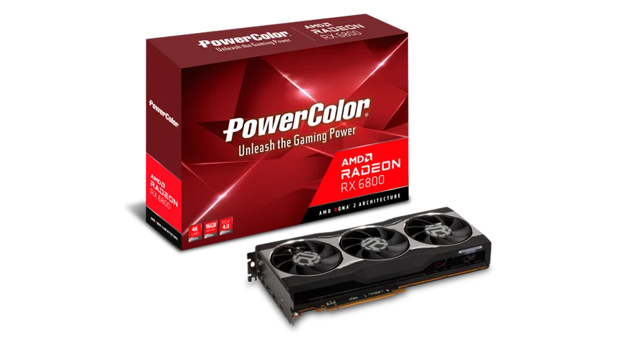 PowerColor AMD Radeon RX 6800 16GB GDDR6